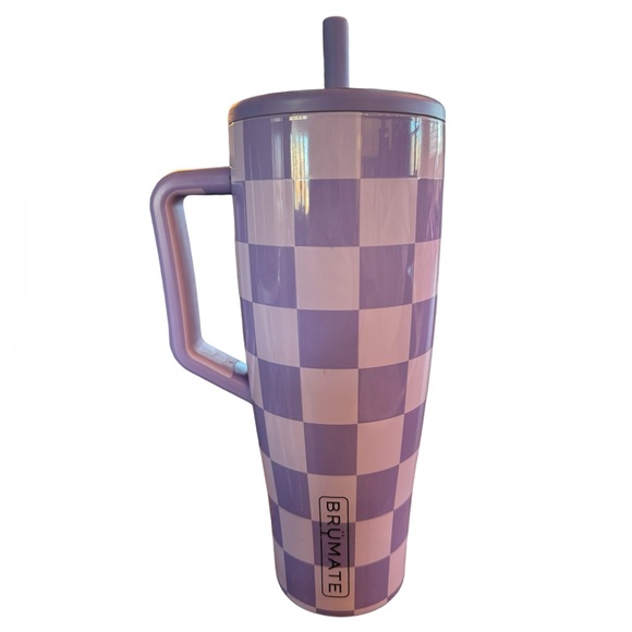 Sold Out Limited Edition Lavender Checker 40 oz Brumate Era - Picture 1 of 2